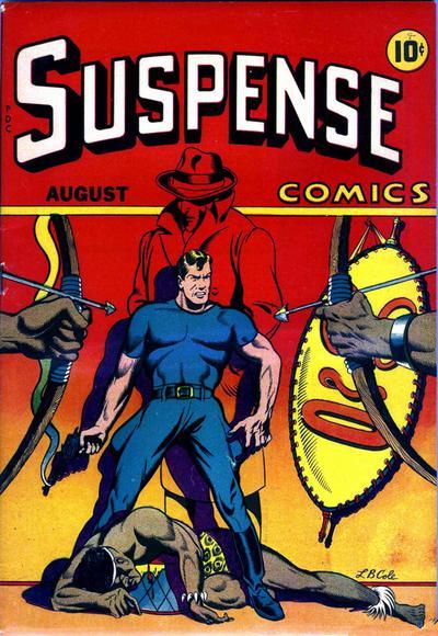 Suspense Comics #5 (1944) Comic Books Suspense Comics