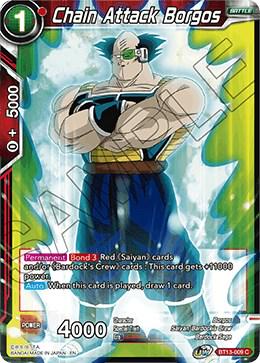 Chain Attack Borgos BT13-009 Dragon Ball Super Supreme Rivalry