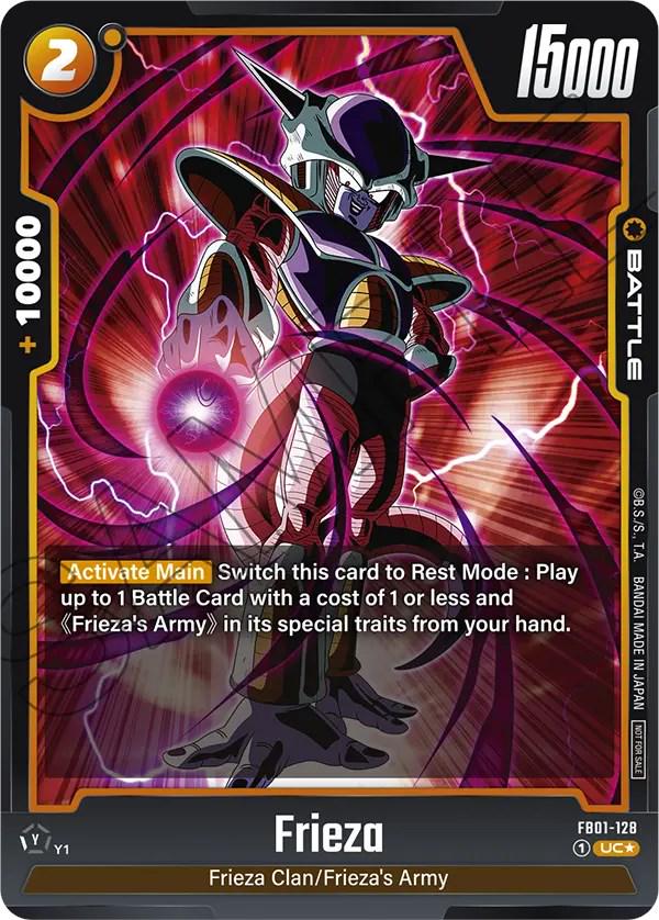 Frieza - FB01-128 [Tournament Pack 01 Holo] FB01-128 Dragon Ball Fusion World Judge Promo