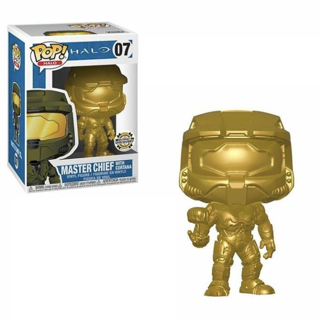 Master Chief with Cortana [Gold] #7 Funko POP Halo