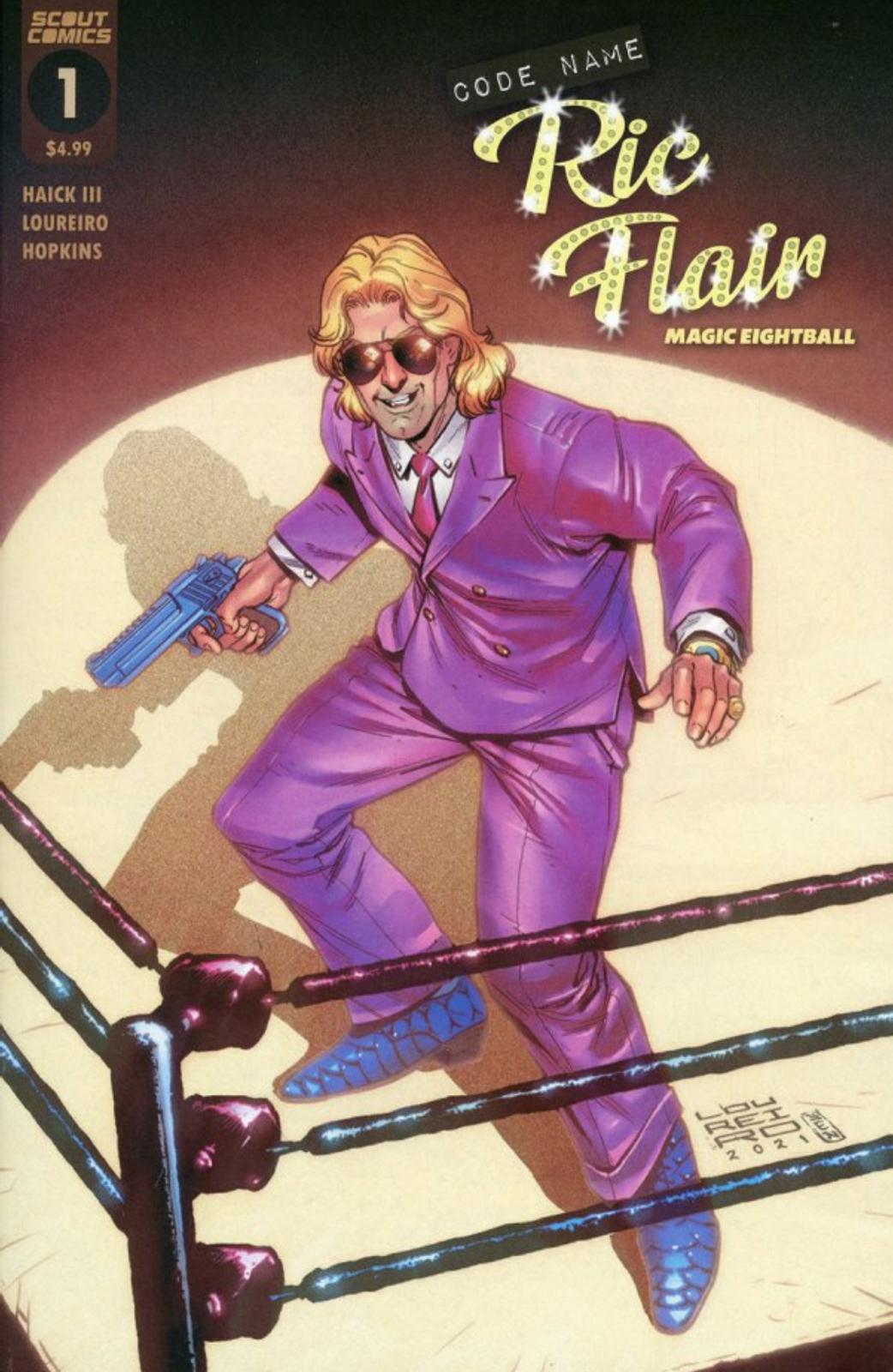 Code Name Ric Flair: Magic Eightball #1 (2023) Comic Books Code Name Ric Flair