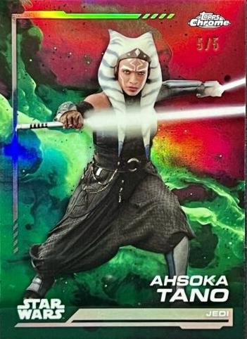 Ahsoka Tano [Dathomir Red Refractor] #1 Star Wars 2024 Topps Chrome