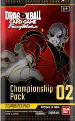 Championship Pack 02  Dragon Ball Fusion World Judge Promo Prices