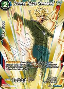 Trunks, Hope Renewed [Foil] EX06-10 Dragon Ball Super Expansion Set: Special Anniversary Box