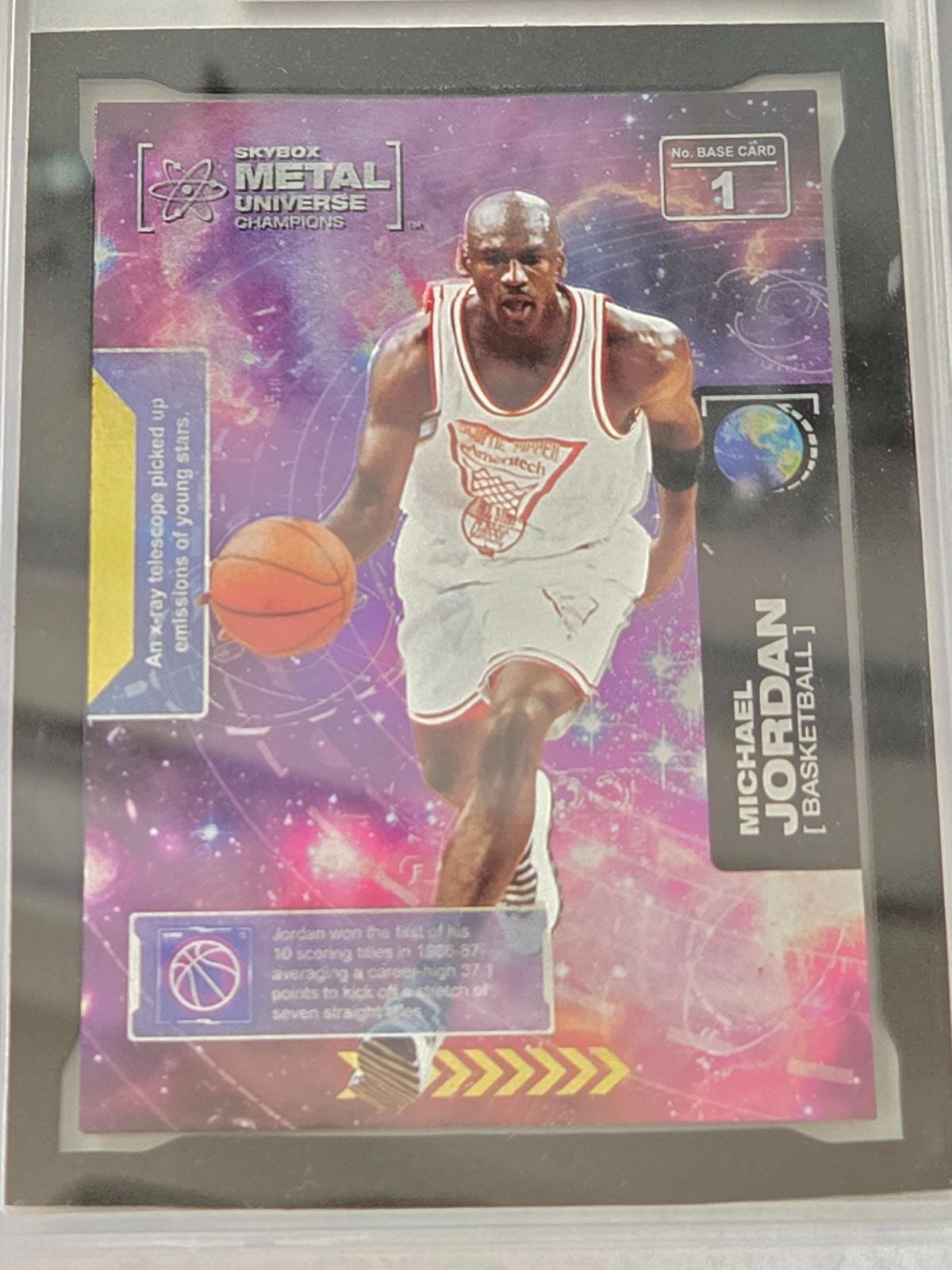 Michael Jordan #1 Prices | 2021 Skybox Metal Universe Champions |  Basketball Cards