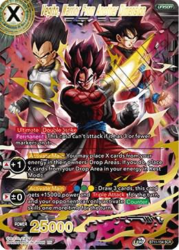 Vegito, Warrior From Another Dimension BT11-154 Dragon Ball Super Vermilion Bloodline