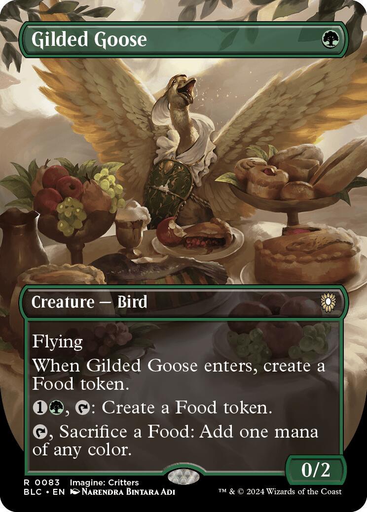 Gilded Goose #83 Magic Bloomburrow Commander