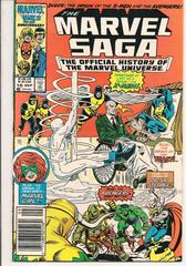 The Marvel Saga the Official History of the Marvel Universe [Newsstand] #10 (1986) Comic Books The Marvel Saga the Official History of the Marvel Universe Prices