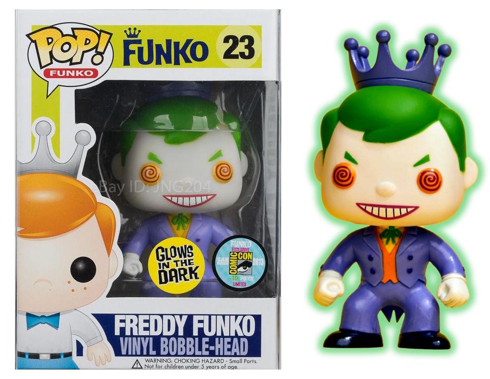 Freddy Funko Joker [GITD] #23 Funko POP Freddy Funko