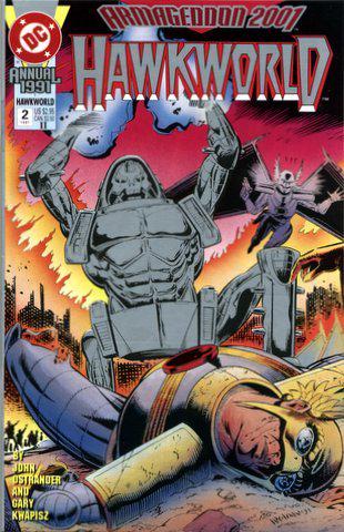 Hawkworld Annual [2nd print] #2 (1991) Comic Books Hawkworld