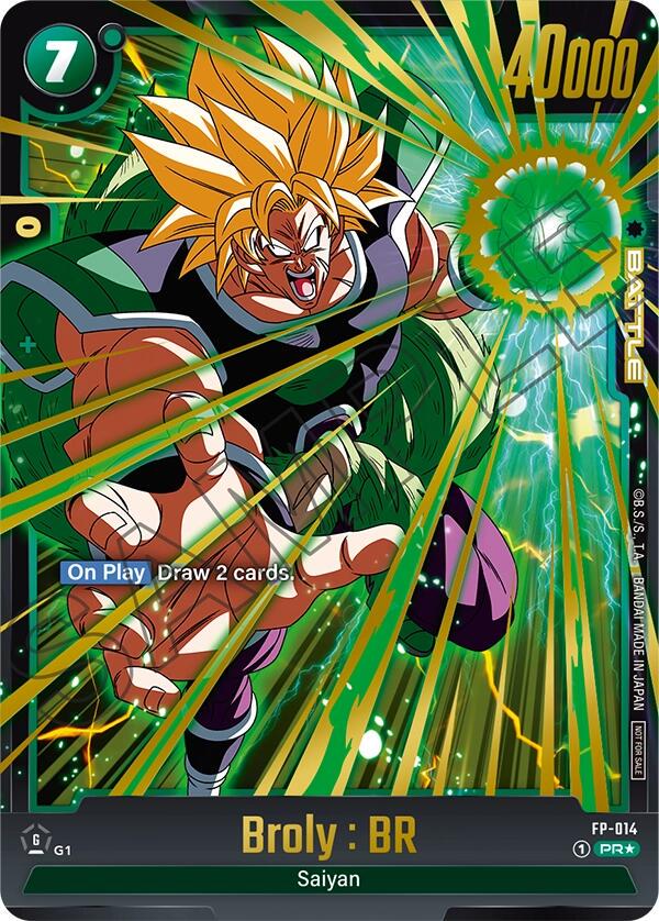 Broly: BR FP-014 Dragon Ball Fusion World Judge Promo