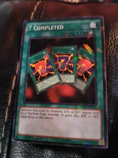 7 Completed [Shatterfoil Rare 1st Edition] BP03-EN135 photo