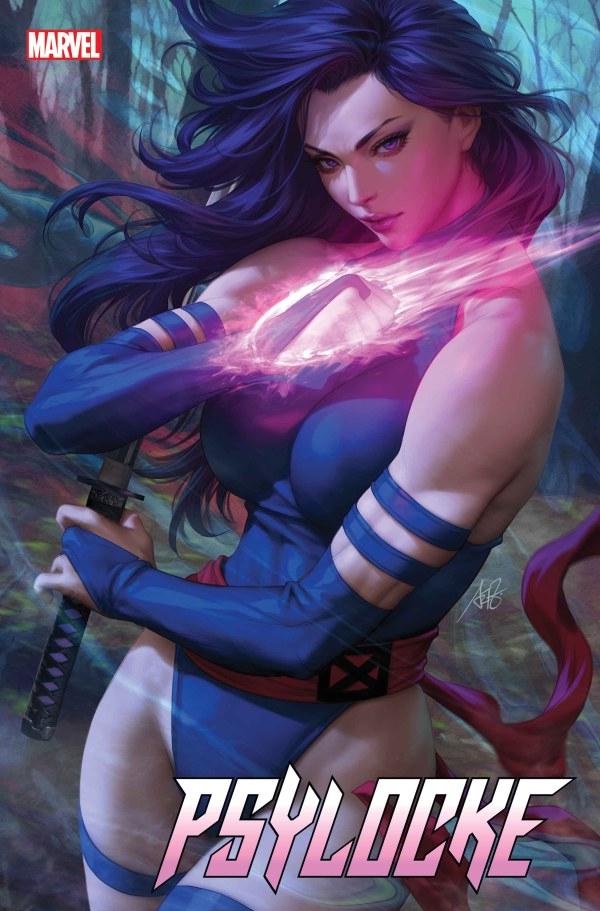 Psylocke [Artgerm] #1 (2024) Comic Books Psylocke