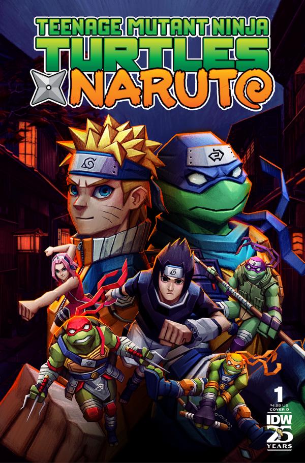 Teenage Mutant Ninja Turtles X Naruto [Moncayo] #1 (2024) Comic Books Teenage Mutant Ninja Turtles x Naruto