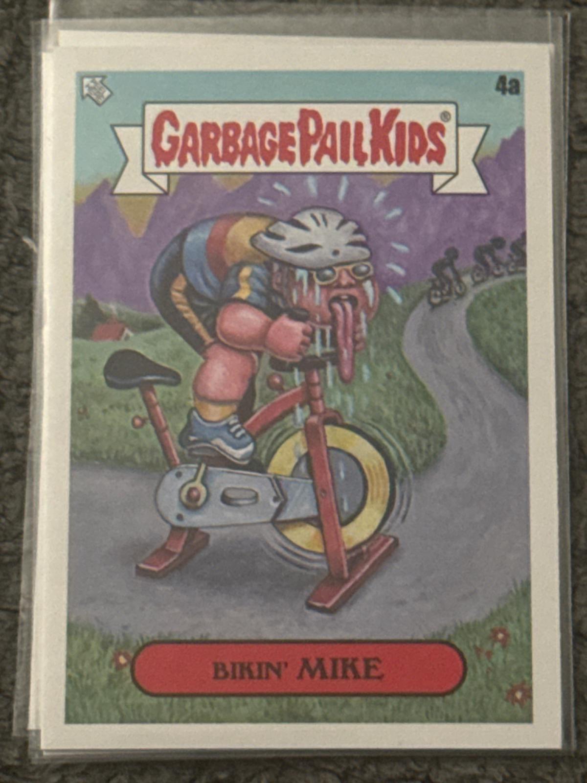 Bikin' MIKE #4A Garbage Pail Kids at Play Let's Get Physical