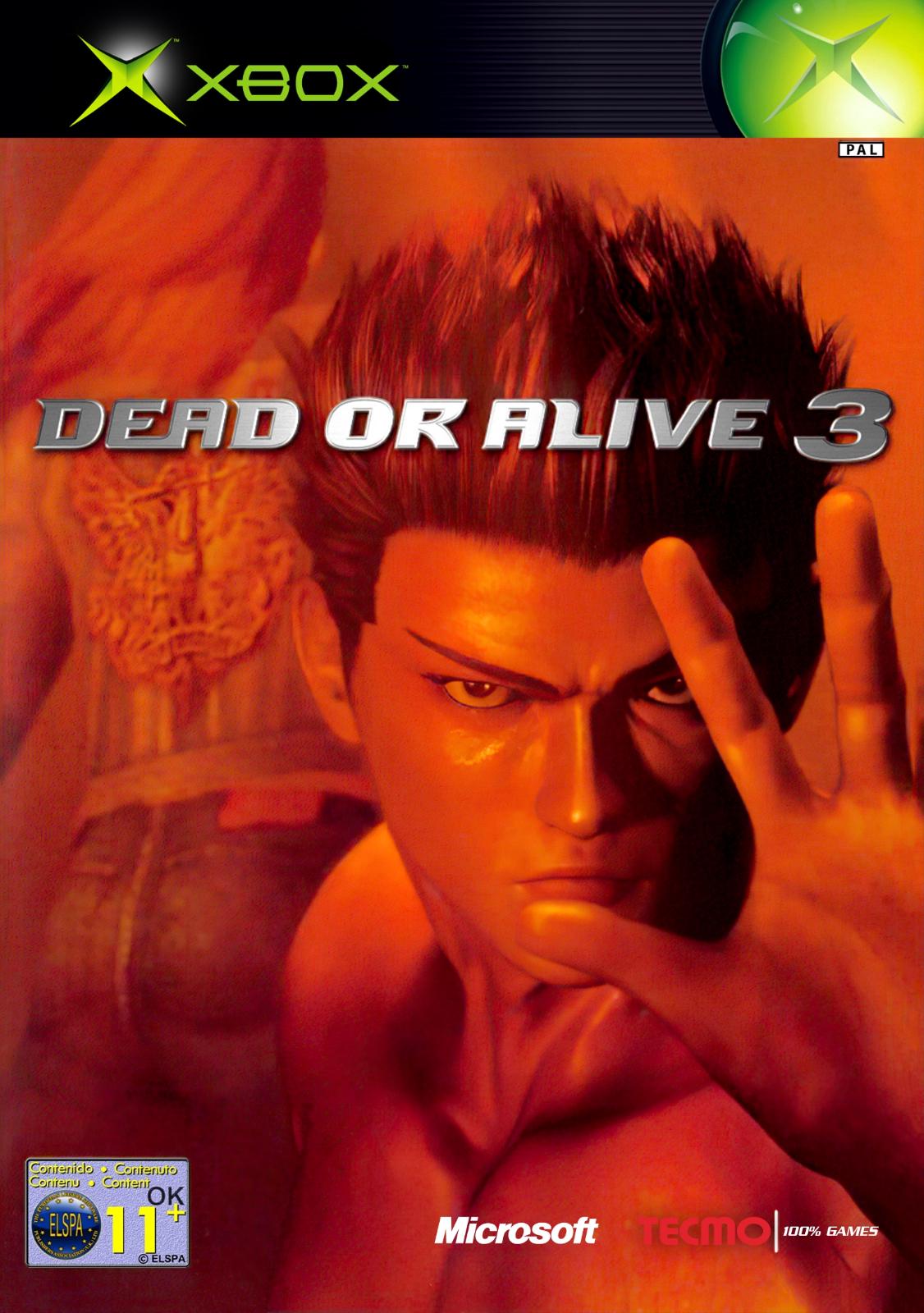 Dead or Alive 3 PAL Xbox