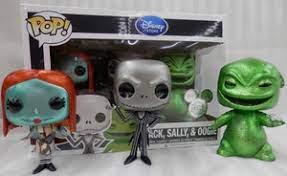 Jack, Sally, Oogie Boogie Funko POP Disney