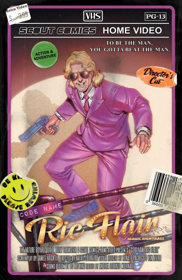 Codename Ric Flair: Magic Eightball [VHS] #1 (2023) Comic Books Code Name Ric Flair