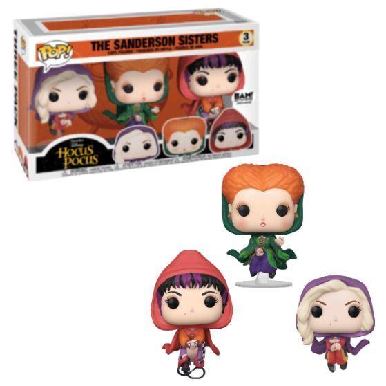 The Sanderson Sisters 3 Pack [On Brooms BAM] Funko POP Disney