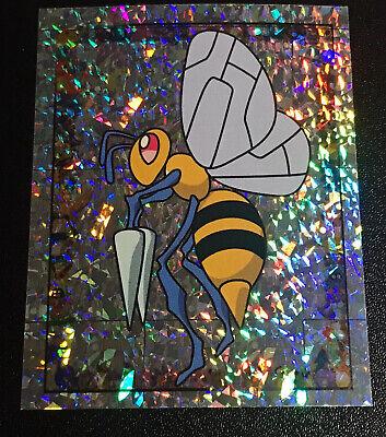 Beedrill [Cracked Ice] #S5 Pokemon Japanese 1999 Merlin