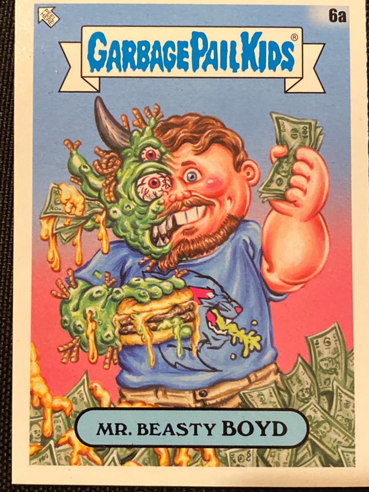 Mr. Beasty BOYD #6A Garbage Pail Kids at Play Ill Influencers