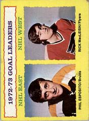 Goal Leaders [P. Esposito, R. MacLeish] #1 Hockey Cards 1973 Topps Prices