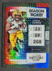 Aaron Jones [Red White Blue] #35 Football Cards 2021 Panini Contenders Optic Prices