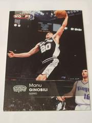 Manu Ginobili #119 Basketball Cards 2005 Hoops Prices