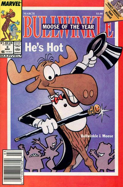 Bullwinkle and Rocky #3 (1987) Comic Books Bullwinkle and Rocky