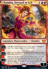 Chandra, Dressed to Kill [Foil] Magic Innistrad: Crimson Vow Prices
