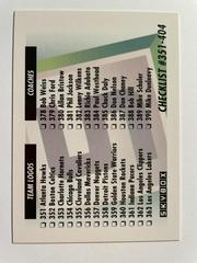 Checklist #351-404 Basketball Cards 1991 Skybox Prices
