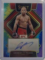 Georges St Pierre [Tie Dye] Ufc Cards 2022 Panini Select UFC Signatures Prices