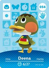 Deena #054 [Animal Crossing Series 1] Amiibo Cards Prices