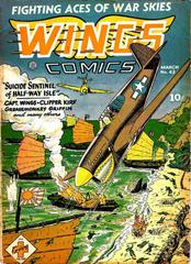 Wings Comics #43 (1944) Comic Books Wings Comics Prices