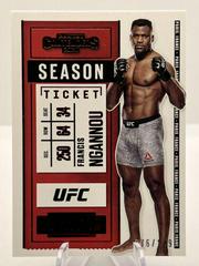 Francis Ngannou [Red] Ufc Cards 2021 Panini Chronicles UFC Prices