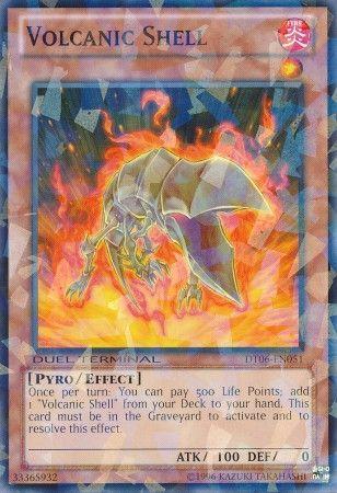 Volcanic Shell DT06-EN051 YuGiOh Duel Terminal 6