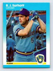 B. J. Surhoff #U-115 Baseball Cards 1987 Fleer Update Glossy Prices