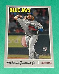 Vladimir Guerrero Jr. [Action] Baseball Cards 2019 Topps Heritage Prices