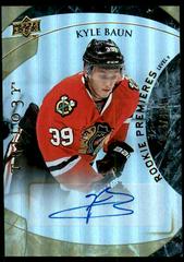 Kyle Baun [Autograph] #151 Hockey Cards 2015 Upper Deck Trilogy Prices