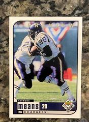 Natrone Means [Previews] #155 Football Cards 1998 Upper Deck UD Choice Prices