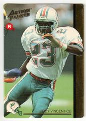 Troy Vincent Football Cards 1992 Action Packed Rookie Update Prices