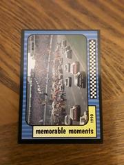 Memorable Moments #163 Racing Cards 1991 Maxx Prices