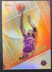 Vince Carter #HM9 Basketball Cards 2000 Topps Hobby Masters Prices