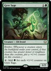 Gyre Sage #300 Magic March of the Machine Commander Prices