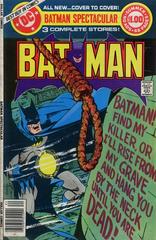 Batman Spectacular Comic Books DC Special Series Prices