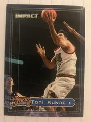 Toni Kukoc #181 Basketball Cards 1999 SkyBox Impact Prices