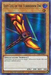 Left Leg of the Forbidden One YuGiOh Lost Art Promo Prices