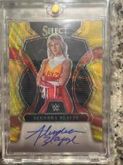 Alundra Blayze [Gold Wave] Wrestling Cards 2023 Panini Select WWE Signatures Prices