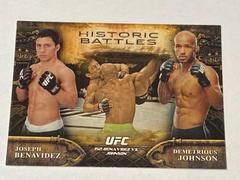 Demetrious Johnson, Joseph Benavidez Ufc Cards 2014 Topps UFC Bloodlines Historic Battles Prices