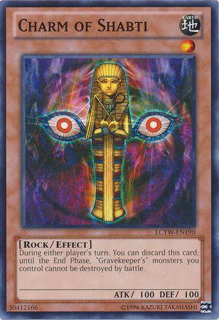 Charm of Shabti LCYW-EN190 YuGiOh Legendary Collection 3: Yugi's World Mega Pack